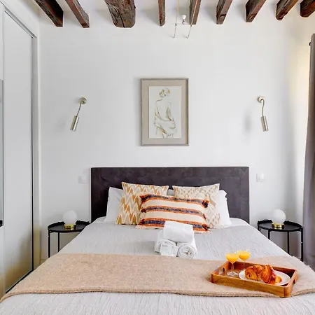 Bnbnova - 1br Le Marais & Arts Et Metiers Apartment