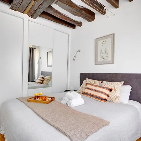 Bnbnova - 1br Le Marais & Arts Et Metiers * Paris