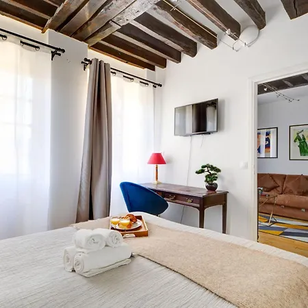 Bnbnova - 1br Le Marais & Arts Et Metiers Apartment *
